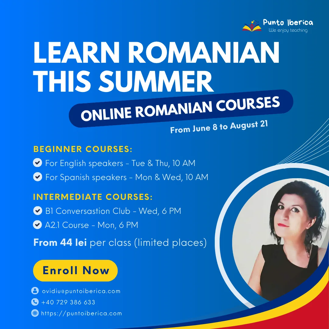 Romanian as a Foreign Language, Study Year 2025 / 2026