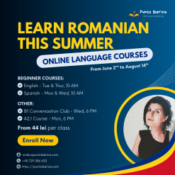 Romanian as a Foreign Language, Study Year 2025 / 2026